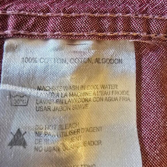 HERITAGE REPORT COLLECTION SIZE LARGE SLIMIT FIT SHORT SLEEVES BUTTON UP SHIRT - Picture 6 of 9